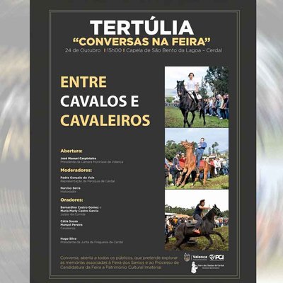 Cerdal calienta motores para la Feira dos Santos con una tertulia sobre caballos, jinetes y memoria popular
