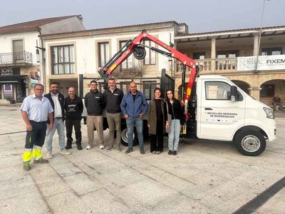 O Rosal incorpora un veh�culo el�ctrico para mejorar la recogida y gesti�n de los residuos vegetales