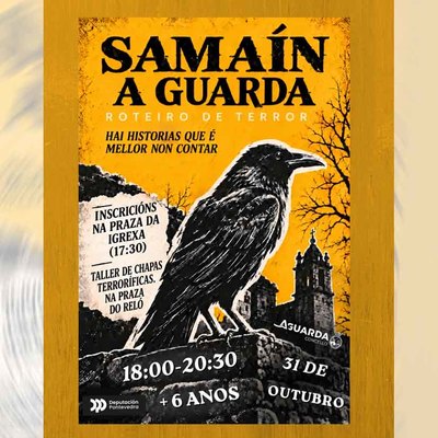 El Sama�n llega a A Guarda con una aventura de terror entre la Praza da Igrexa y la Praza do Rel�