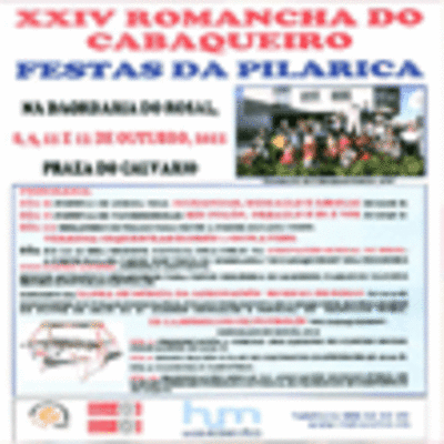 XXIV ROMANCHA DO CABAQUEIRO - FESTAS DA PILARICA 2011 8-9-11-12 OUTUBRO NO ROSAL