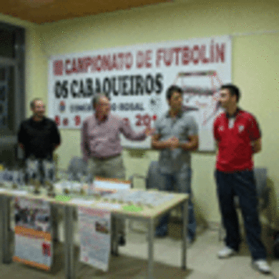 ESPECIAL - PRESENTACIN III CAMPEONATO DE FUTBOLIN OS CABAQUEIROS