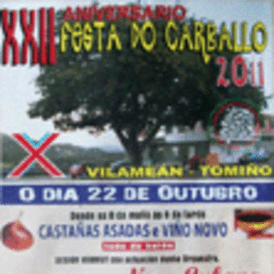 XXII ANIVERSARIO FESTA DO CARBALLO 2011 EN VILAMEN TOMIO O 22 DE OUTUBRO DE 2011