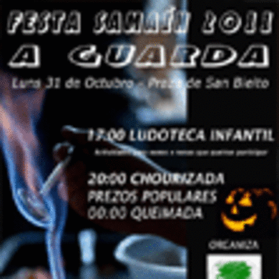 FESTA SAMAN 2011 CONVERXENCIA GALEGA A GUARDA ESTE LUNS 31 DE OUTUBRO
