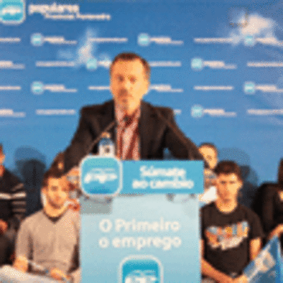 ESPECIAL - AGUSTN HERNNDEZ VISITOU ONTE TOMIO DENTRO DOS ACTOS DE CAMPAA DO PARTIDO POPULAR