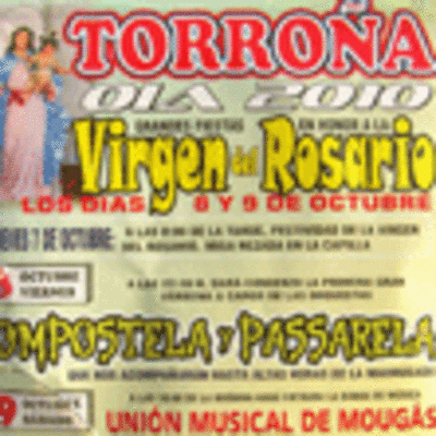 HOXE VENRES E MA SBADO GRANDES FESTAS NA HONRA DA VIRXE DO ROSARIO EN TORROA OIA