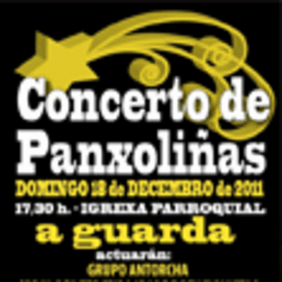 CONCERTO DE PANXOLIAS ESTE DOMINGO 18 DE DECEMBRO NA IGREXA PARROQUIAL DE A GUARDA