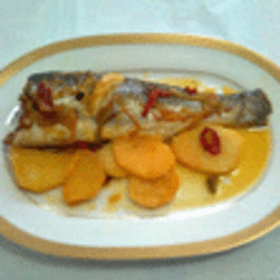 RECETA: LUBINA AL HORNO