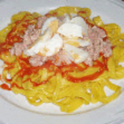 RECETA: TALLARINES FRESCOS