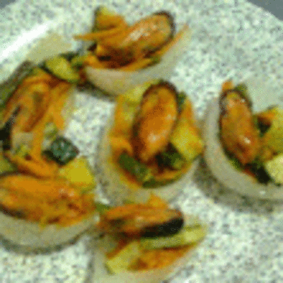 RECETA: MEJILLONES CON VERDURAS SALTEADAS
