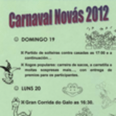 CARNAVAL NOVAS 2012