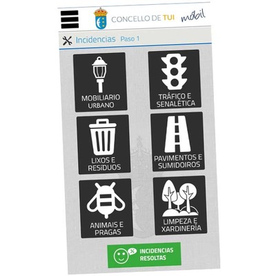 En dous meses recibíronse 158 incidencias a través da APP Concello de Tui