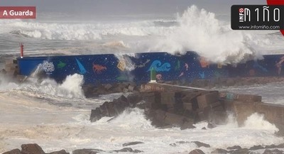 Nova Alerta Laranxa por temporal costeiro en Galicia