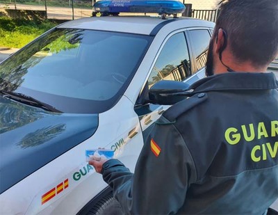 La Guardia Civil detiene en A Guarda a dos ciudadanos portugueses por un presunto delito contra la salud pública