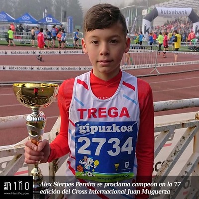 Álex Sierpes Pereira se proclama campeón en la 77 edición del Cross Internacional Juan Muguerza