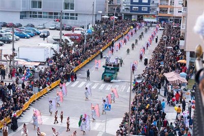 Até o luns ás 14 h pódese realizar a inscrición no desfile concurso de Entroido en Tui