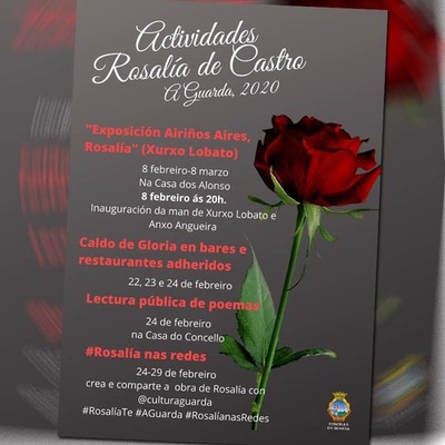 A Guarda pon en valor a figura de Rosalía de Castro con varias actividades 
