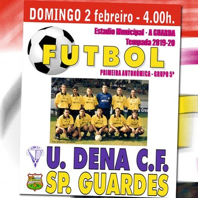 El Sporting Guardés recibe este domingo en A Sangriña al U. Dena CF