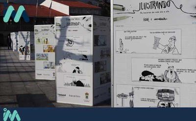 Especial - Gogue e Luis Davila enchen de humor a Praza do Calvario