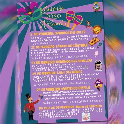 A Guarda se prepara para un divertido y animado -Entroido 2020-