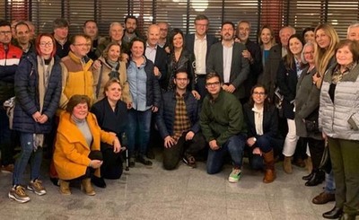 Rueda pon en valor o traballo de Jose Ángel Fernández á fronte do PP de Tui