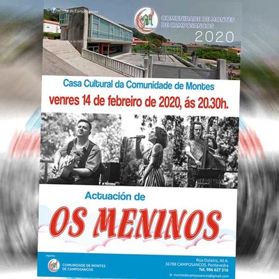 Concerto de Música Galaico-Portuguesa este venres en Camposancos