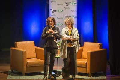 A psicoanalista, escritora e docente Lola López Mondéjar puxo este xoves o broche de ouro á V Semana da Educación de Tomiño