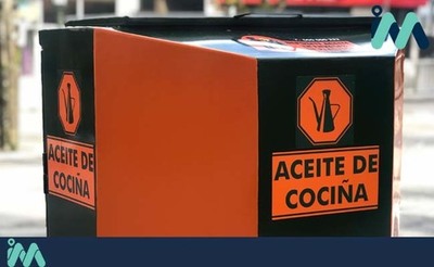 Tui amplía a recollida de aceite de cociña cun total de 27 colectores