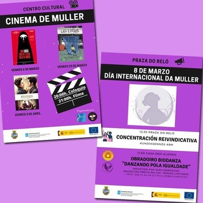 Actividades con motivo do Día Internacional da Muller 2019 na Guarda