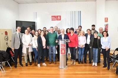 Gonzalo Caballero, cabeza de lista na  candidatura socialista da provincia de Pontevedra para saír a gañar o 5-A