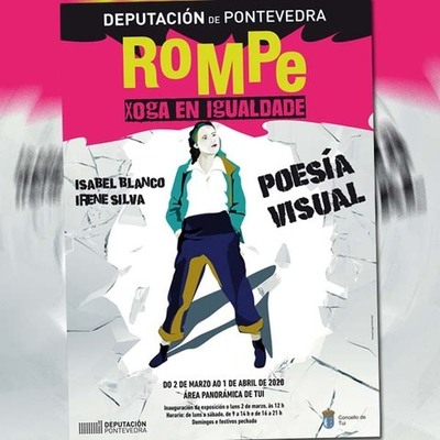 O luns inaugúrase en Tui a exposición -Rompe. Xoga en Igualdade-