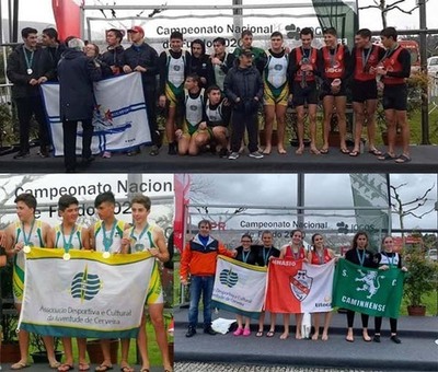 Remo de Cerveira conquista cinco pódios em Gondomar