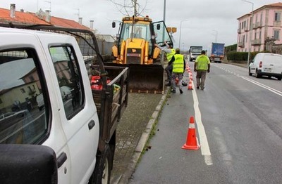 Intervenção do IP na EN13 entre as rotundas Norte e Sul em VilaNova de Cerveira