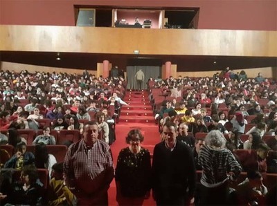 Tui acolle o XX Festival de Teatro Grecolatino no que hoxe participaron preto de 900 alumnos