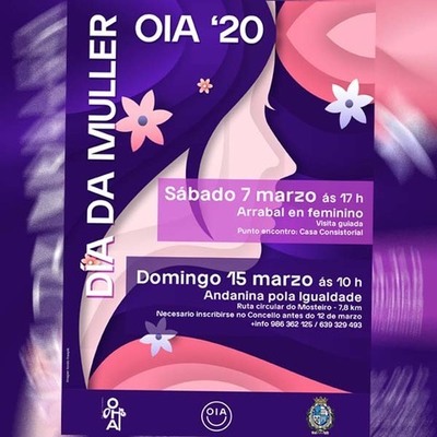 O Concello de Oia organiza unha visita guiada e unha andaina para conmemorar o día da Muller