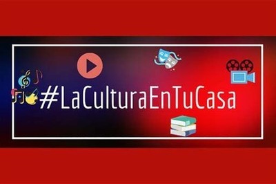 Cultura y Deporte pone en marcha la campaña de difusión #laculturaentucasa para fomentar el uso de los recursos culturales existentes en Internet