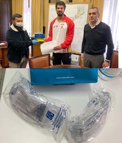 O Concello de Tui agradece as doazóns de elementos de protección que continúa a recibir