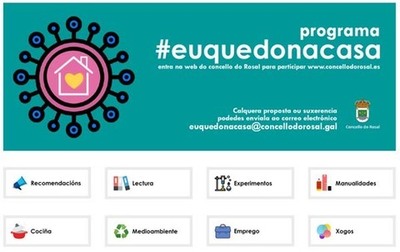 O Concello pon en marcha #euquedonacasa unha plataforma online cunha morea de propostas para o tempo de confinamento