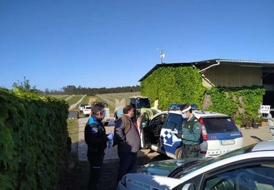 Empresas da zona doan ao Concello de Tomiño pantallas e máscaras protectoras de forma desinteresada 