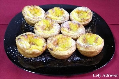Receta: Pasteles de Nata