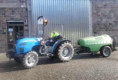 Continúa a desinfección de rúas e elementos sensibles nos barrios e no núcleo urbano do Rosal