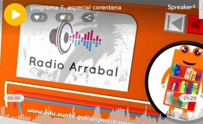 Alumnos do CEIP MESTRE MANUEL GARCIA de OIA, realizan un programa de radio na cuarentena do COVID -19 desde as súas casas