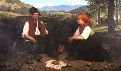 Recrear cadros famosos do Museo de Pontevedra na casa, outro reto viral para pasar o confinamento