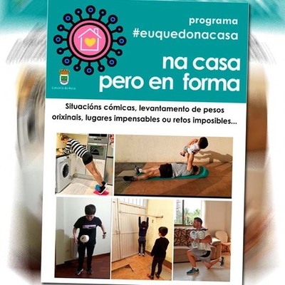 O Rosal: Se fas deporte na casa neste tempo de confinamento... agardamos a túa foto!