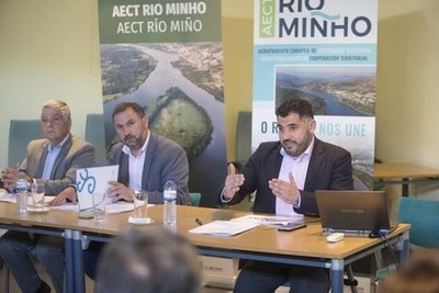 O AECT Rio Minho reúnese telematicamente coas alcaldías galego portuguesas 