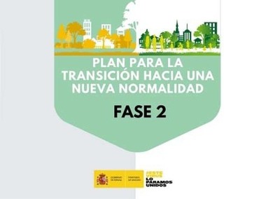 El BOE publica la orden que establece nuevas medidas de flexibilización para las unidades territoriales en Fase 2 dentro del Plan para la Transición hacia una Nueva Normalidad