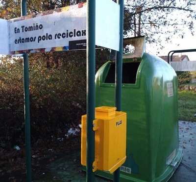 Tomiño mellora o parque de colectores de lixo coa instalación de máis de 60 novas unidades