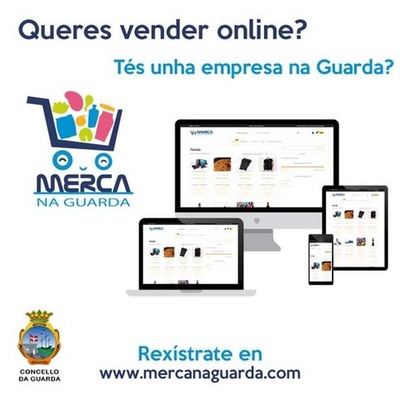 O concello da Guarda lanza o marketplace mercanaguarda para impulsar a venda online nos negocios locais