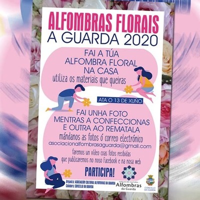 A Asociación de Alfombras Florais da Guarda convida a non perder a tradición