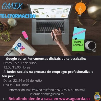 A Omix da Guarda oferta novos cursos en formato de teleformación