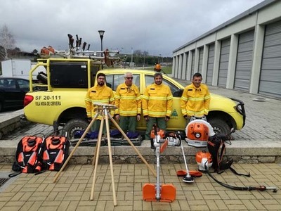 Equipa de Sapadores Florestais reforçada com equipamento de prevenção